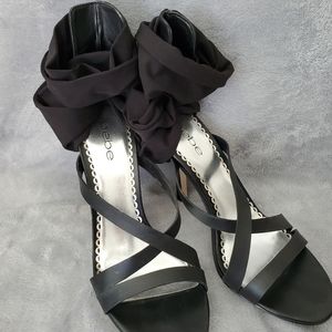 Authentic Black bebe heels